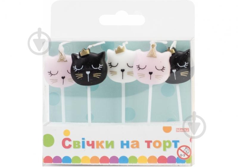 Набор свечей Kittens Maxi 5 шт. - фото 1
