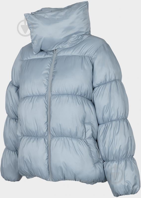 Куртка женская Outhorn DOWN JACKET F013 OTHAW22TDJAF013-34S р.S светло-голубая - фото 3