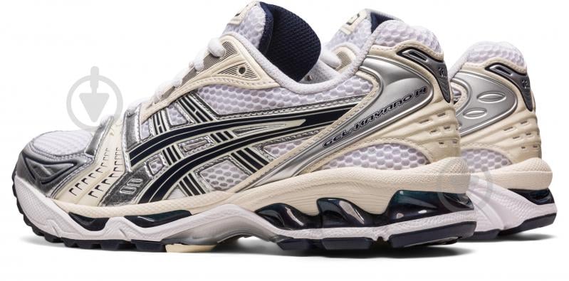 Кроссовки женские Asics GEL-KAYANO 14 1202A056-109 р.36 белые с серым - фото 4 Кроссовки женские Asics GEL-KAYANO 14 1202A056-109 р.36 белые с серым - фото 4
