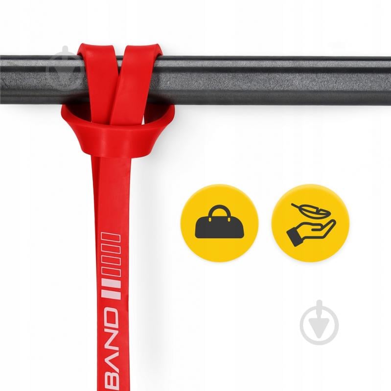 Резинка для фитнеса 4fizjo Power Band 13 мм 6-10 кг (P-5907222931059) 4FJ1059 красный - фото 9