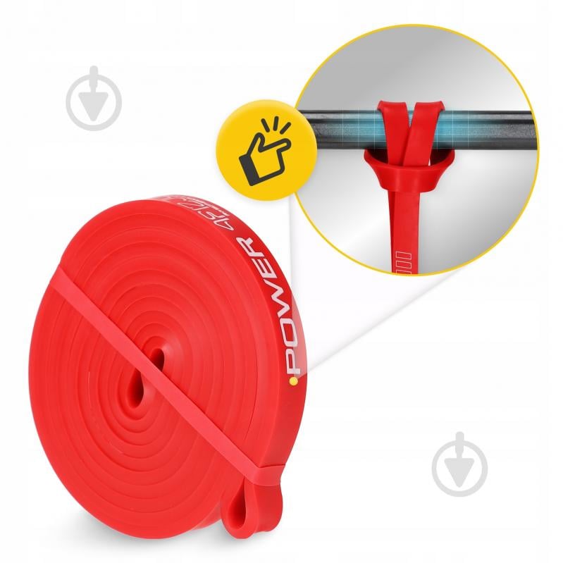 Резинка для фитнеса 4fizjo Power Band 13 мм 6-10 кг (P-5907222931059) 4FJ1059 красный - фото 2