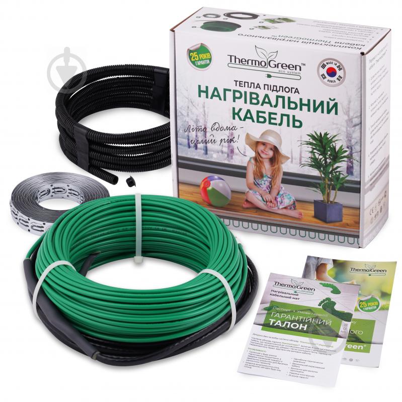 Нагревательный кабель Thermogreen TGCT35 700W 35 м - фото 1