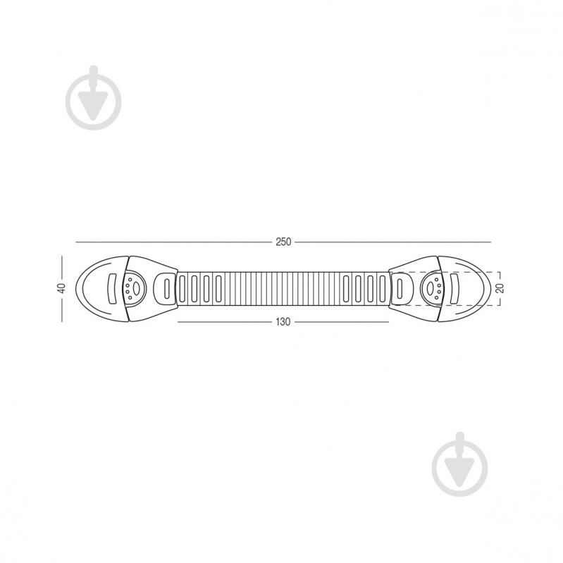 Замок-блокиратор MVM детский защитный BS-16 white - фото 9