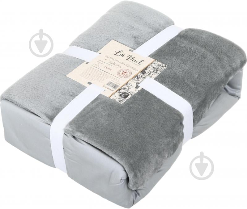 Підковдра Light Sage двостороння 160x210 см світло-сірий La Nuit - фото 1 Підковдра Light Sage двостороння 160x210 см світло-сірий La Nuit - фото 1