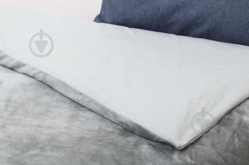 Підковдра Light Sage двостороння 160x210 см світло-сірий La Nuit - фото 2 Підковдра Light Sage двостороння 160x210 см світло-сірий La Nuit - фото 2