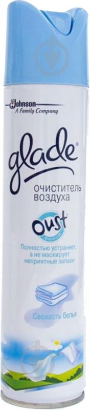 Освежитель воздуха Glade Oust Свежесть белья 300 мл - фото 1