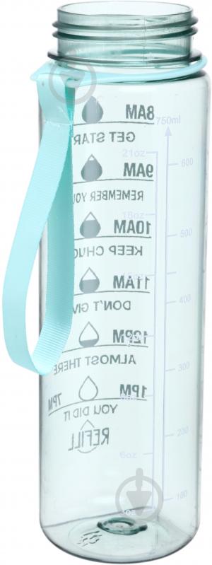 Бутылка для воды Maxmark Motivation 750 мл зеленая - фото 4