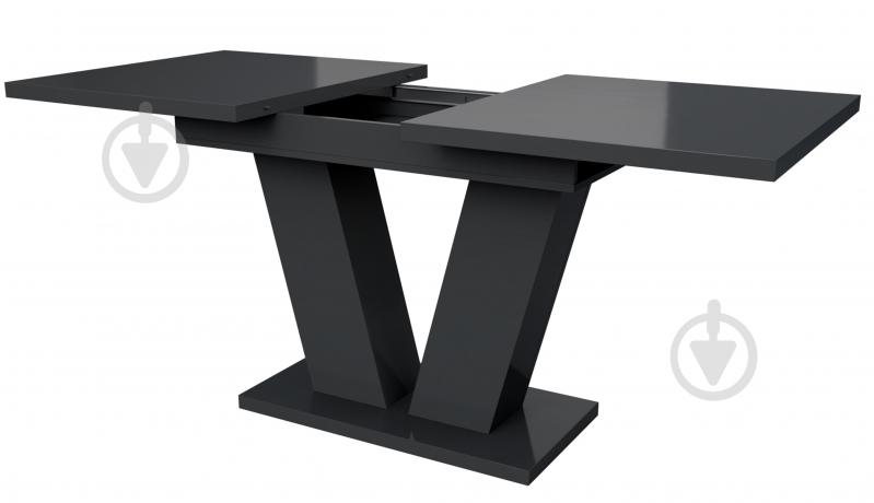 Стіл обідній Стемфорд 1380(1780)x750x750мм сірий/сірий - фото 1 Стіл обідній Стемфорд 1380(1780)x750x750мм сірий/сірий - фото 1