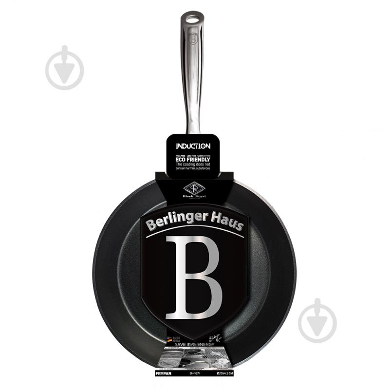 Сковорода Berlinger Haus BLACK ROYAL Collection 24 см BH 1672 - фото 2