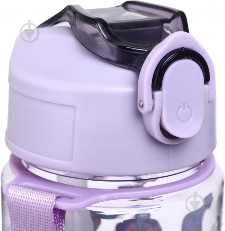 Бутылка для воды Maxmark Vacation 700 мл фиолетовая - фото 5 Бутылка для воды Maxmark Vacation 700 мл фиолетовая - фото 5