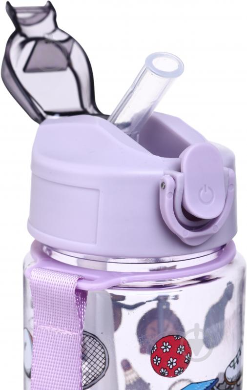 Бутылка для воды Maxmark Vacation 700 мл фиолетовая - фото 6 Бутылка для воды Maxmark Vacation 700 мл фиолетовая - фото 6