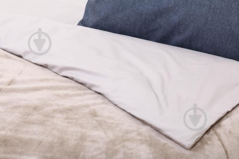 Підковдра Light Beige двостороння 160x210 см світло-бежевий La Nuit - фото 2