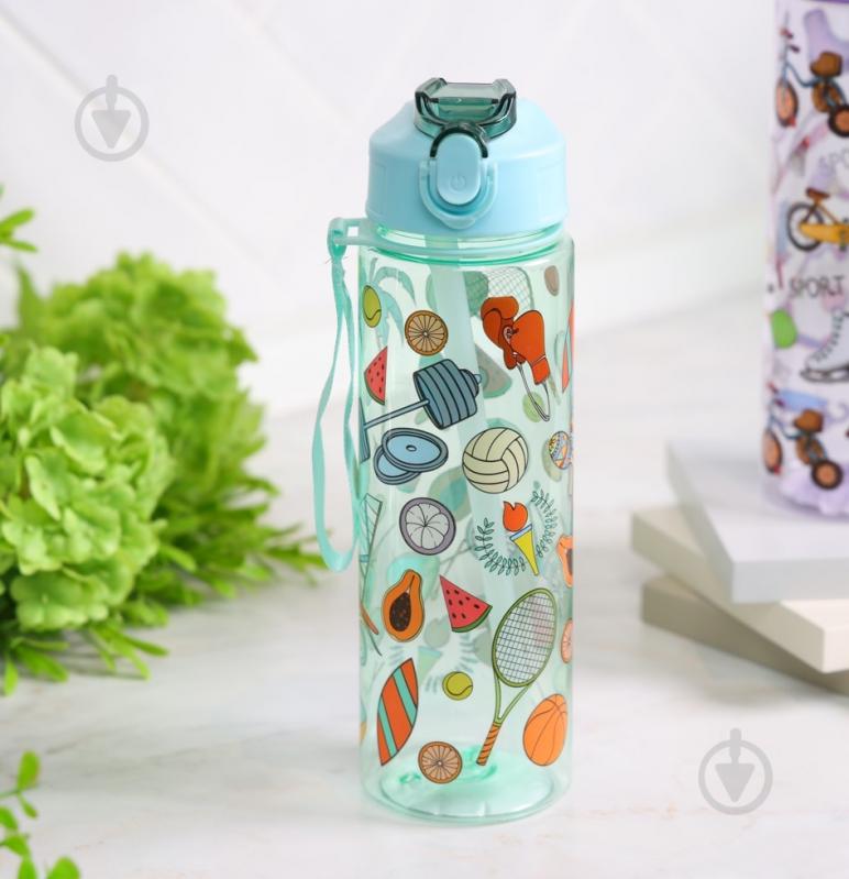 Бутылка для воды Maxmark Sports 700 мл зеленая - фото 2