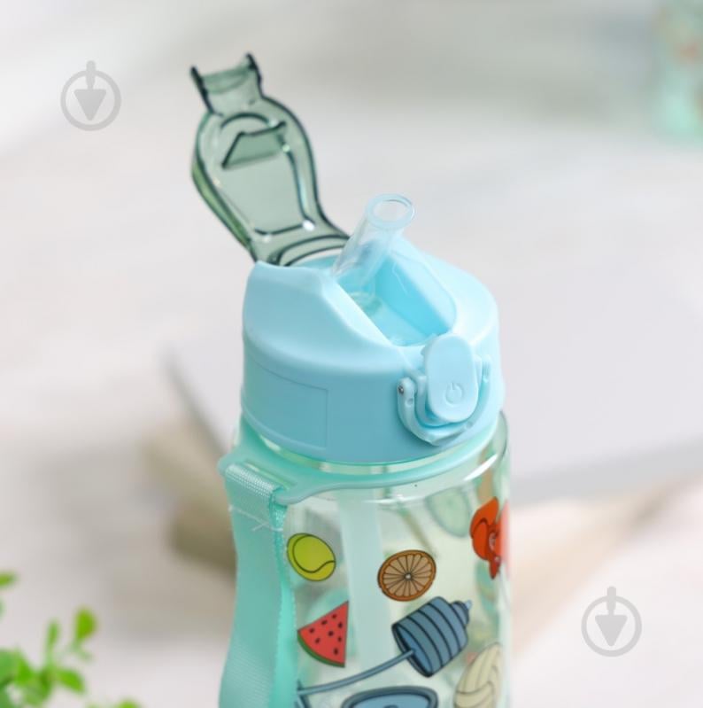Бутылка для воды Maxmark Sports 700 мл зеленая - фото 14
