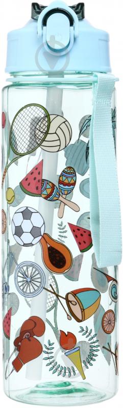 Бутылка для воды Maxmark Sports 700 мл зеленая - фото 1 Бутылка для воды Maxmark Sports 700 мл зеленая - фото 1