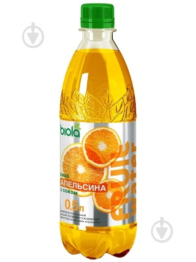 Безалкогольний напій Біола смак апельсина 0,5 л (4820010896600) - фото 1