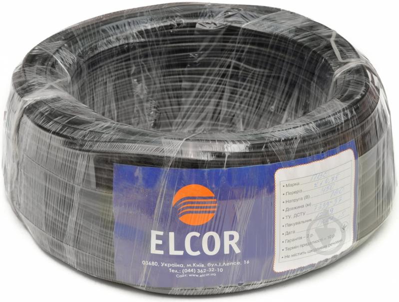 Кабель з’єднувальний Елкор ПВС 2x0,75 мідь - фото 2