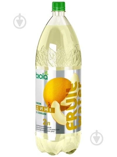 Безалкогольний напій Біола смак дині 2 л (4820209110180) - фото 1