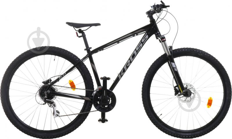 Велосипед Kross 29" 17"(43 см) MTB Hexagon 6.0 17 (M) KRHE6Z29X17M003578 чорний - фото 1