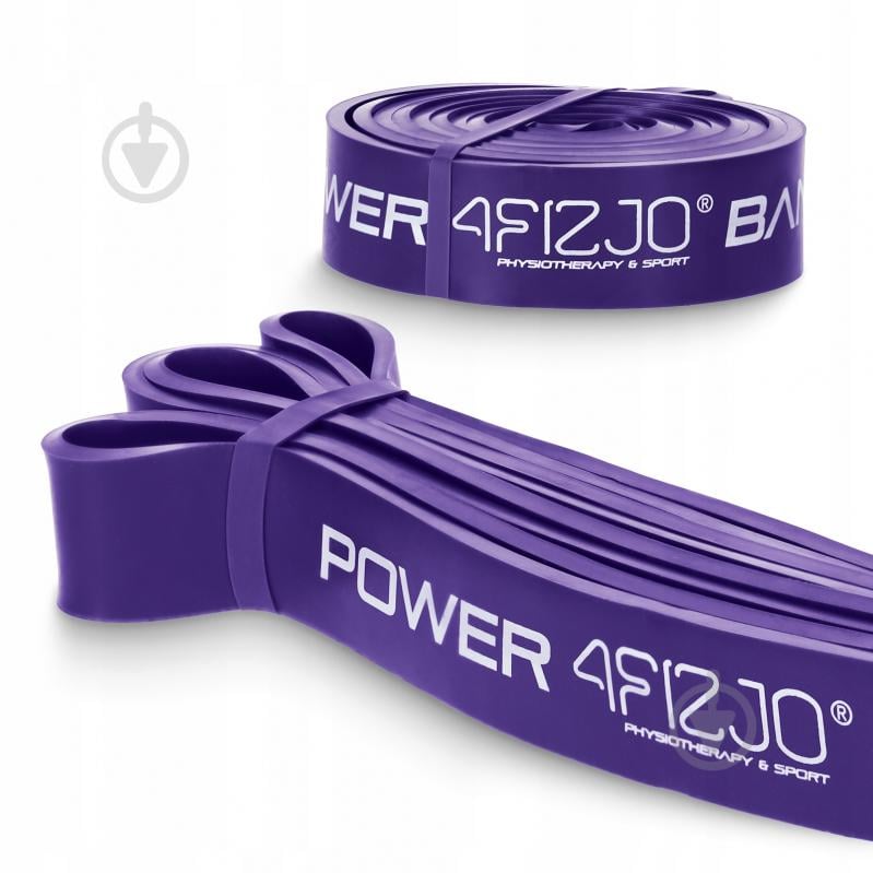 Резинка для фитнеса 4fizjo Power Band 32 мм 17-26 кг (P-5907222931073) 4FJ1073 фиолетовый - фото 9