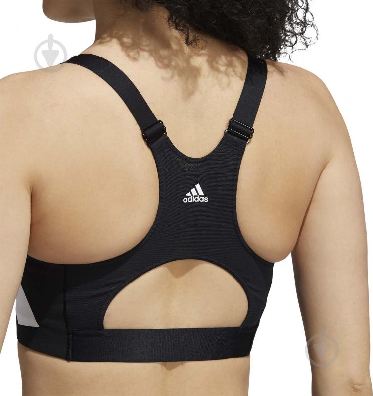 Бра Adidas ULT ALPHA 3BAR GR8205 р.S черный - фото 9