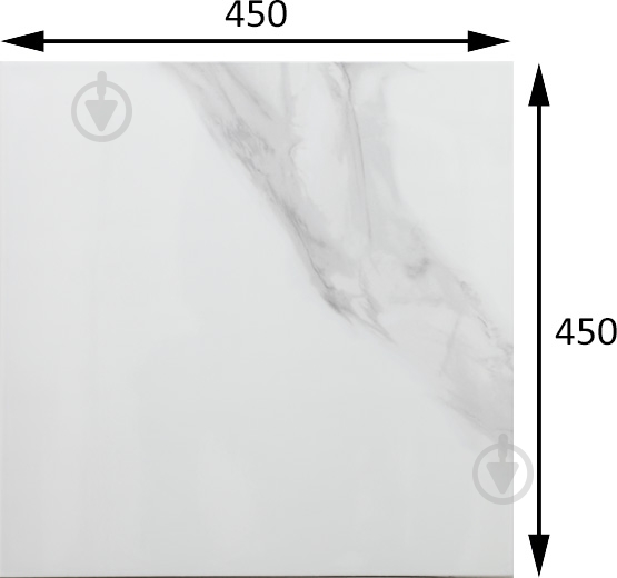 Плитка Атем Calacatta GR 45x45 - фото 5 Плитка Атем Calacatta GR 45x45 - фото 5