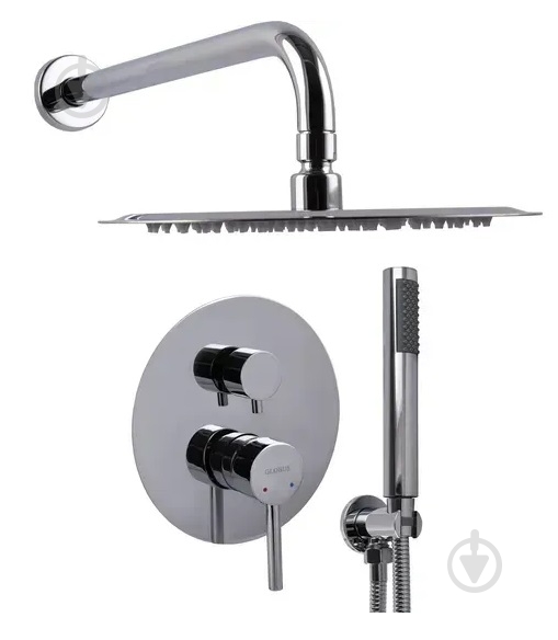 Душова система Globus Lux LAZER Pro GLPR-205-00 - фото 1 Душова система Globus Lux LAZER Pro GLPR-205-00 - фото 1