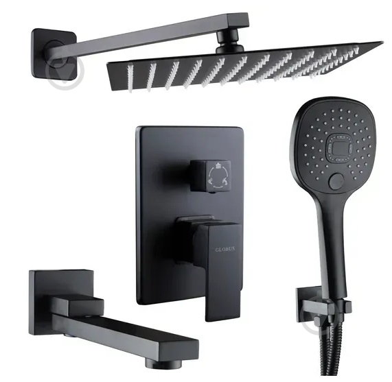 Душевая система Globus Lux GLM-305N-BB - фото 1