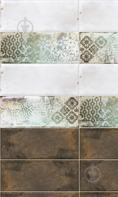 Декор Атем Grunge 1 Pattern GR 20x50 - фото 4