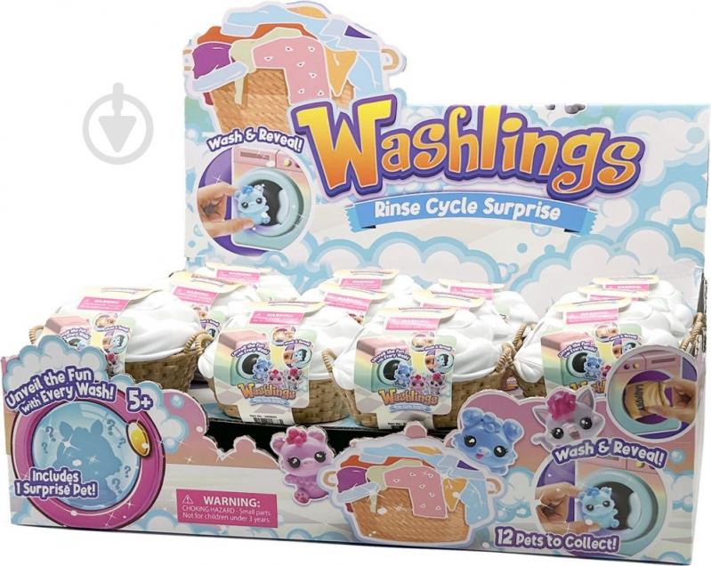 Игровой набор WASHLINGS Магическая стирка в корзине 2 игрушки-сюрприз в ассортименте 2409012 - фото 2 Игровой набор WASHLINGS Магическая стирка в корзине 2 игрушки-сюрприз в ассортименте 2409012 - фото 2