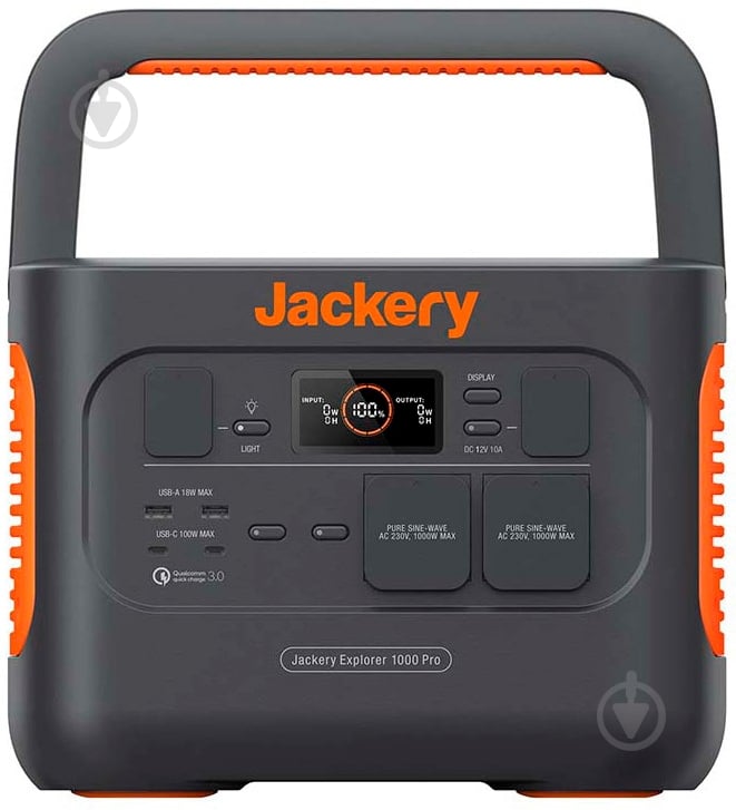 Зарядная станция Jackery Explorer 1000 Pro (1002 Вт·год) - фото 1