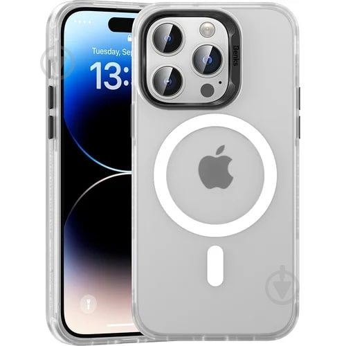 Чехол Benks MagClap Lucid Armor Protective для Apple iPhone 14 Pro Max white (1276712) - фото 1