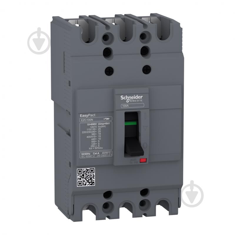 Автоматический выключатель Schneider Electric EZC100N3080 - фото 1 Автоматический выключатель Schneider Electric EZC100N3080 - фото 1