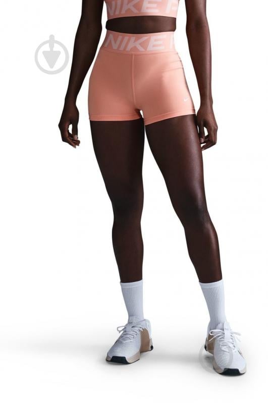 Лосини Nike W NP SCULPT DF HR 3IN SHORT FV7033-844 р.M рожевий - фото 1 Лосини Nike W NP SCULPT DF HR 3IN SHORT FV7033-844 р.M рожевий - фото 1