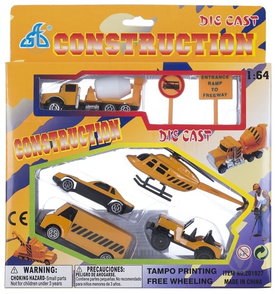 Игровой набор GW CONSTRUCTION в ассортименте 1:64 201927 - фото 1