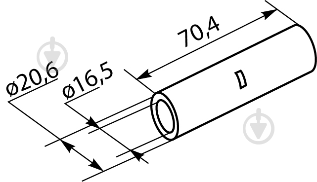 Гільза Аско-Укрем GT-150 сірий A0060080013 - фото 3