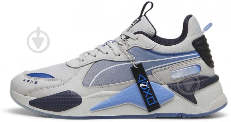 Кроссовки мужские Puma RS-X PLAYSTATION 39631101 р.42,5 серые - фото 3