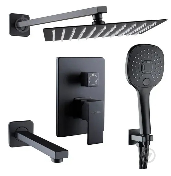 Душевая система Globus Lux GLM-305L-BB - фото 1