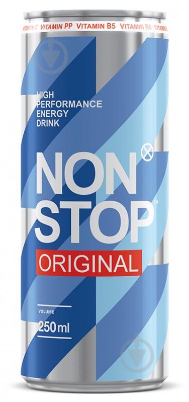 Енергетичний напій Non Stop Original 0,25 л (4820097890317) - фото 1