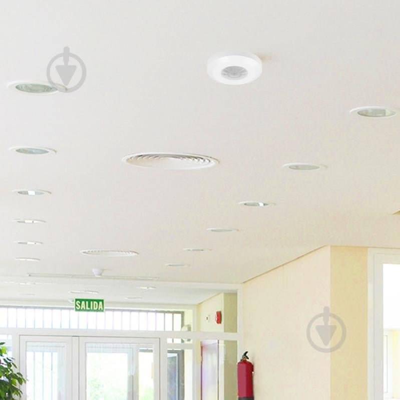 Беспроводной датчик движения ARDERO SEN52 200W 360° білий ARD - фото 2