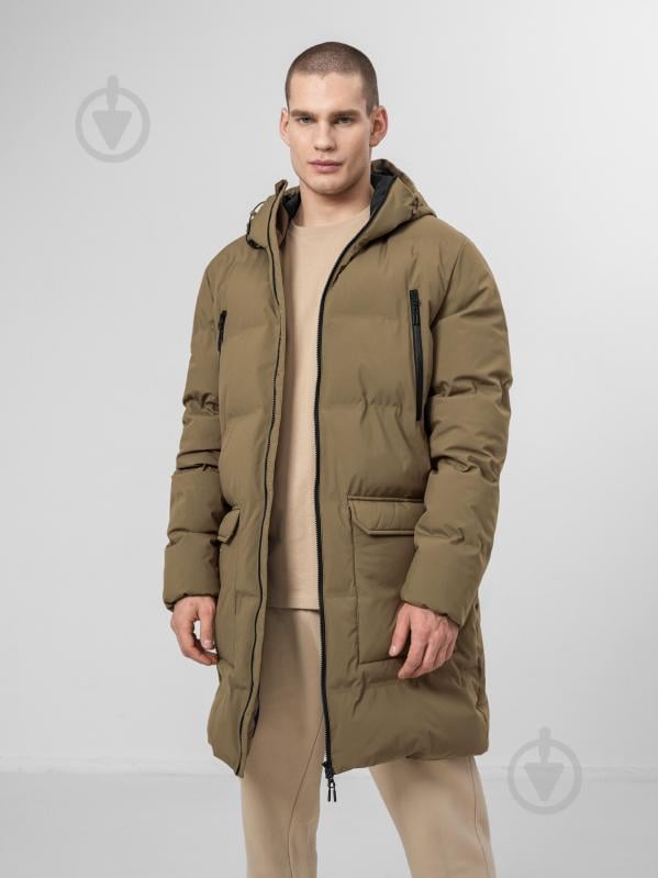 Пальто мужское зимнее 4F JACKET KUMP010 H4Z22-KUMP010-74S р.S бежевое - фото 3