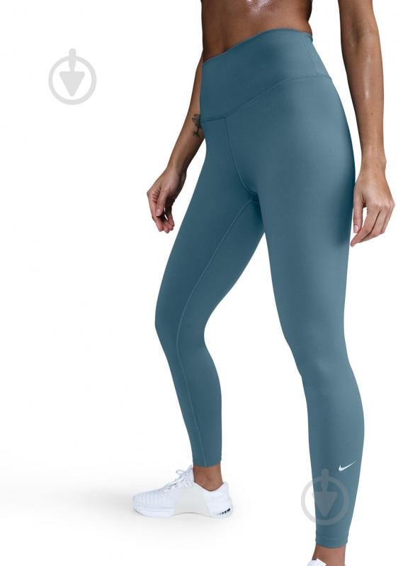 Лосини Nike W NK DF ONE HR TIGHT WT IB9382-006 р.XL бірюзовий - фото 4 Лосини Nike W NK DF ONE HR TIGHT WT IB9382-006 р.XL бірюзовий - фото 4