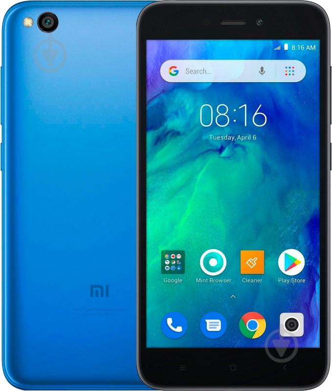 Смартфон Xiaomi Redmi Go 1/8GB blue (445763) - фото 1