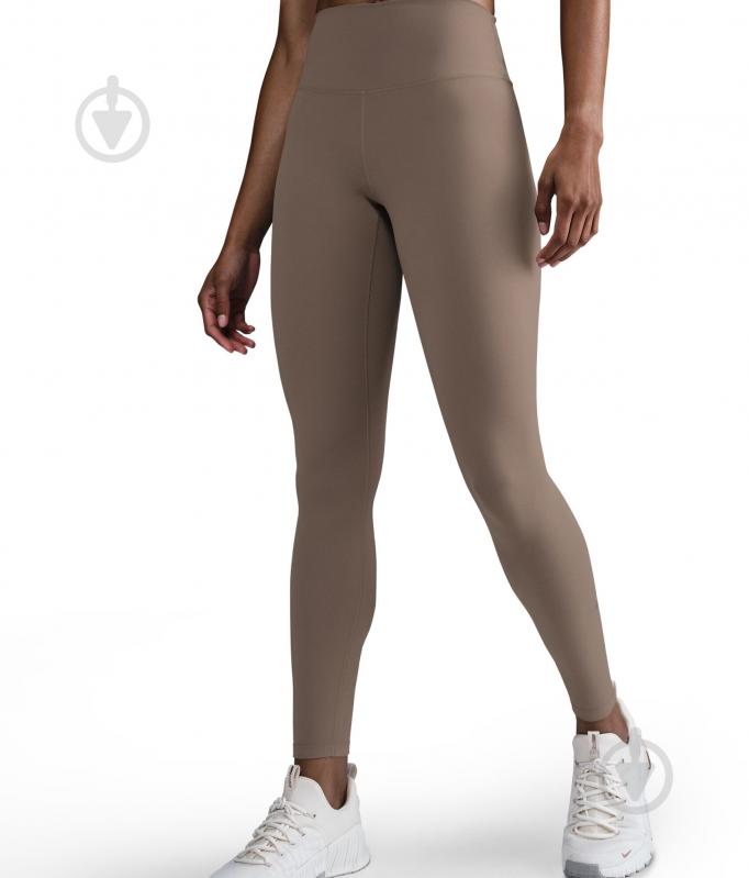 Лосины Nike W NK DF ONE HR TIGHT FN3226-233 р.XL коричневый - фото 4 Лосины Nike W NK DF ONE HR TIGHT FN3226-233 р.XL коричневый - фото 4