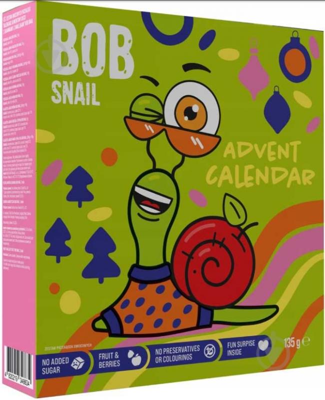 Пастила Bob Snail набор Рождественский Advent calendar 135 г 4820219347040 - фото 2