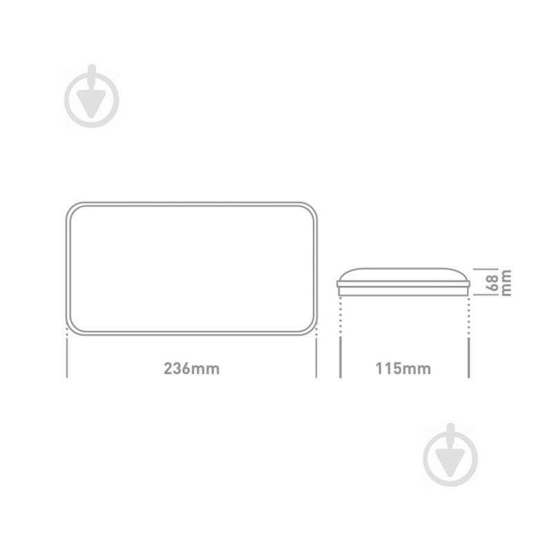 Світильник адміністративний LED Global 15 Вт 5000 IP65 1-GBH-08-1550-R - фото 3