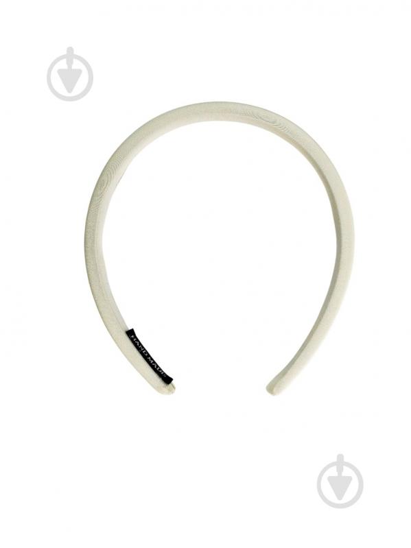 Обруч для волос MISO accessory тонкий белый - фото 1