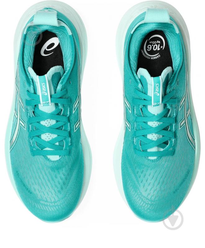 Кроссовки женские Asics GEL-NIMBUS 27 1012B753-400 р.37,5 бирюзовые - фото 7 Кроссовки женские Asics GEL-NIMBUS 27 1012B753-400 р.37,5 бирюзовые - фото 7