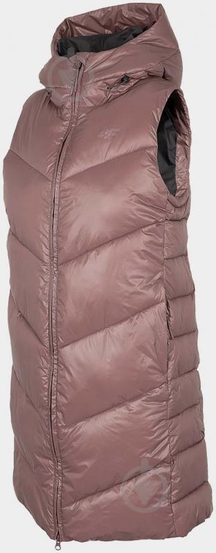 Жилет 4F WOJACKET KUDP006 H4Z22-KUDP006-64S р.XS рожевий - фото 3