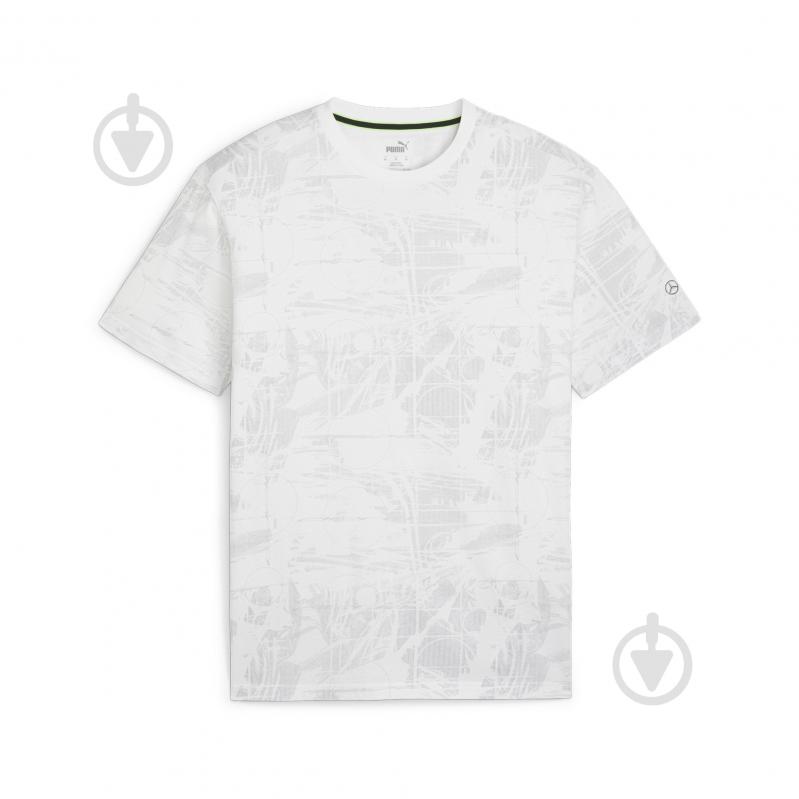 Футболка Puma MAPF1 STATEMENT AOP TEE 62372803 р.XL серый - фото 1